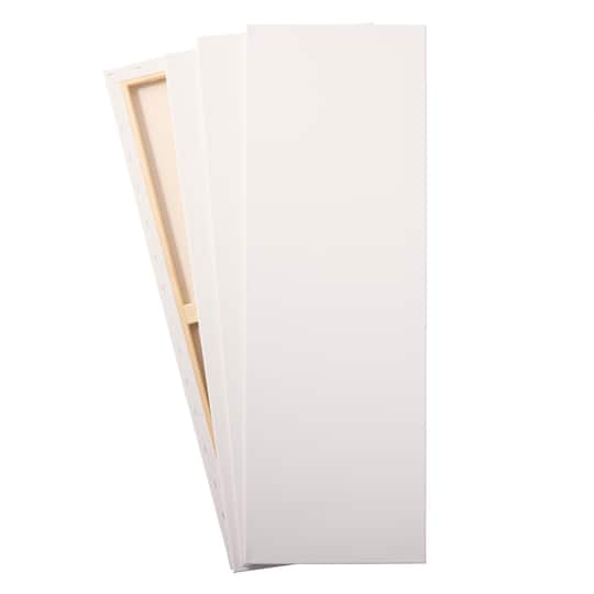 4 Pack 10" x 30" Super Value Canvas by Artist's Loft®